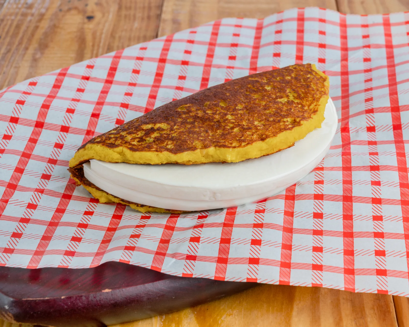 Cachapa doble queso, one of the campaign's image assets