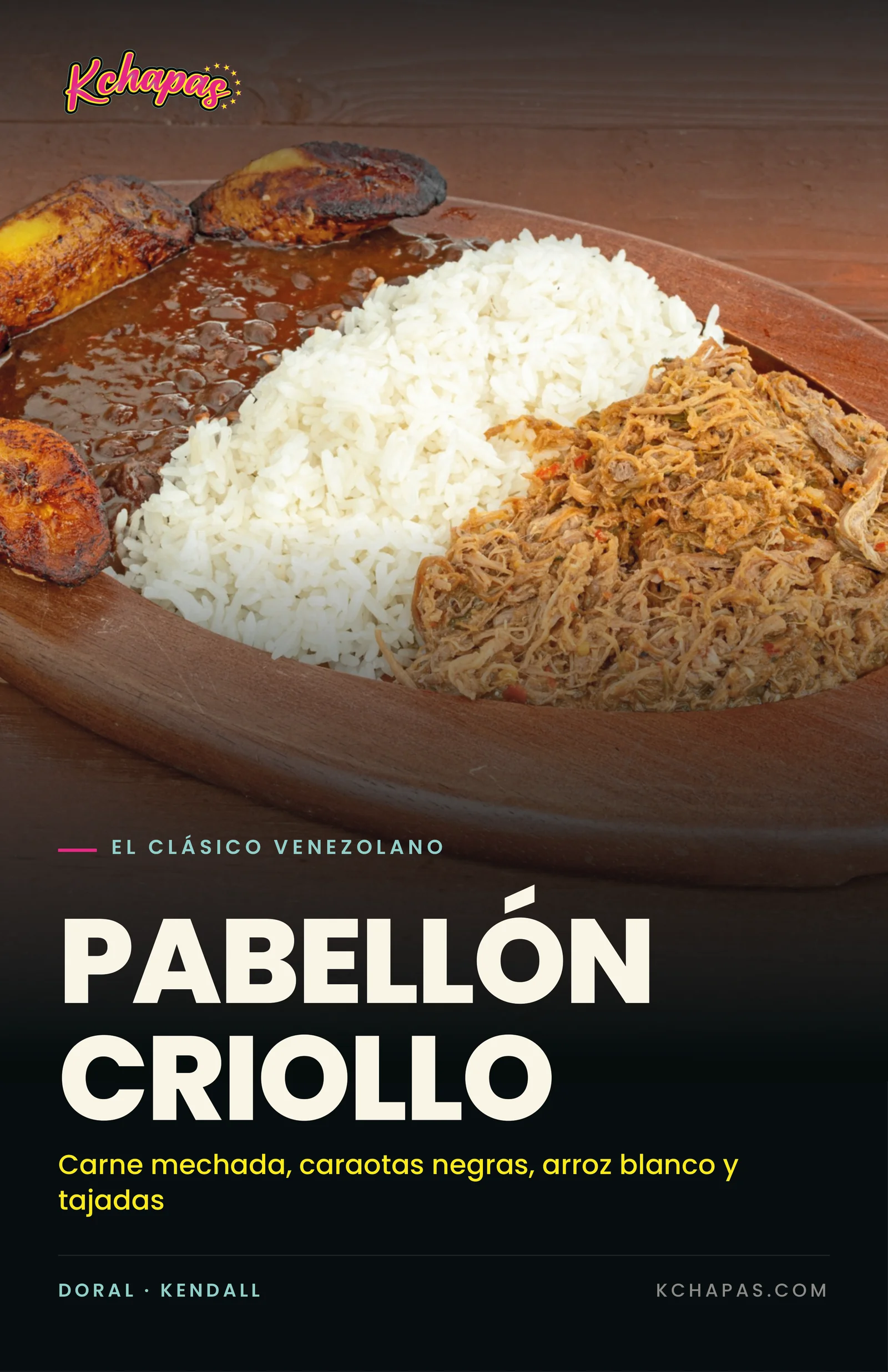 Pabellón criollo poster
